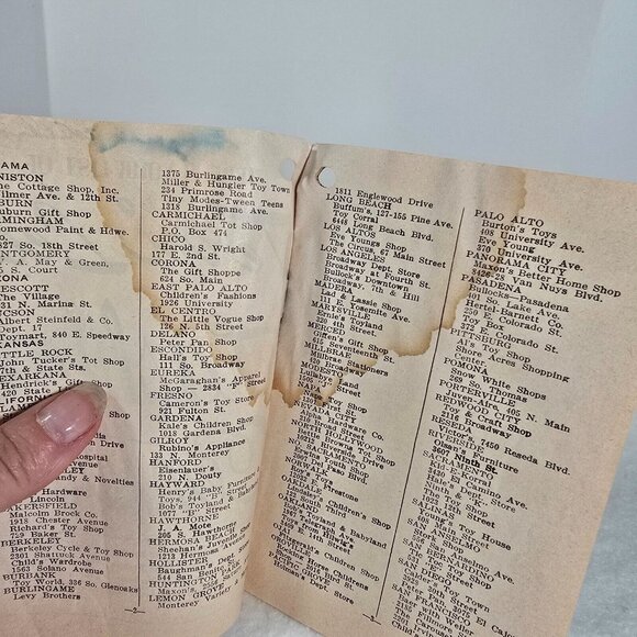 Terri Lee Doll Catalog Lot 1950s Halloween Pamphlet Ephemera Booklets Paperwork - Picture 13 of 16